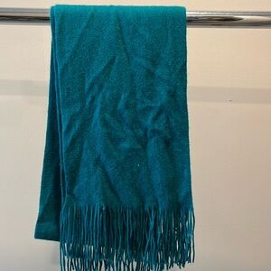Modena acrylic teal scarf